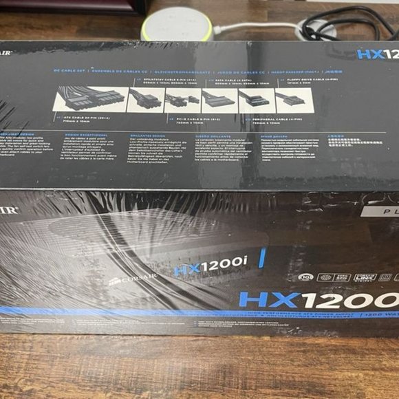 Corsair HX1200i Power Supply - 80 Plus Platinum Certified - Picture 3 of 3